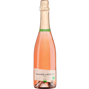 Bouteille nuance de Muscat Clairette de die Rosé Jaillance