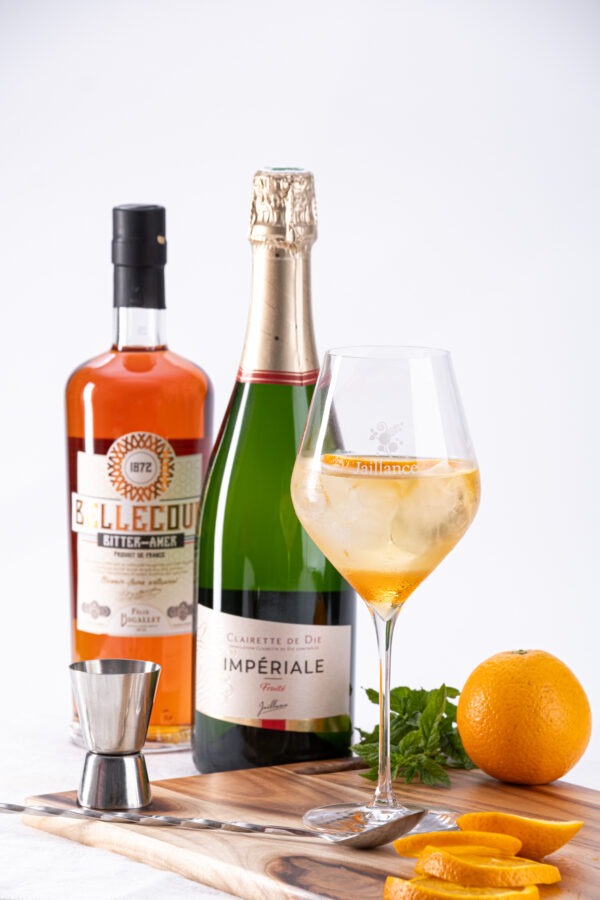 Cocktails zoals een spritz met Jaillance