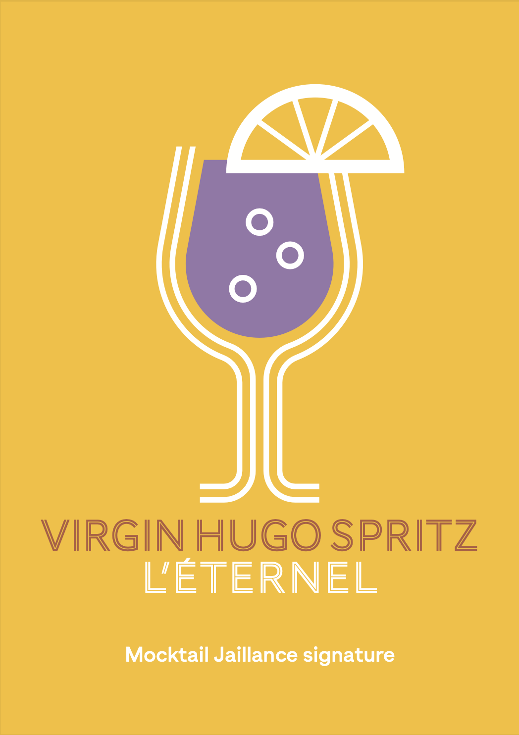 VIRGIN HUGO SPRITZ L'éternel- Cocktail Jaillance Signature