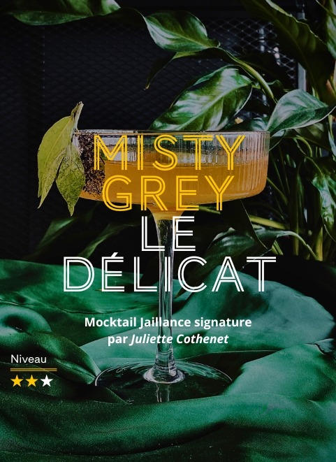 Shooting misty grey Mocktail recipes by Jaillance