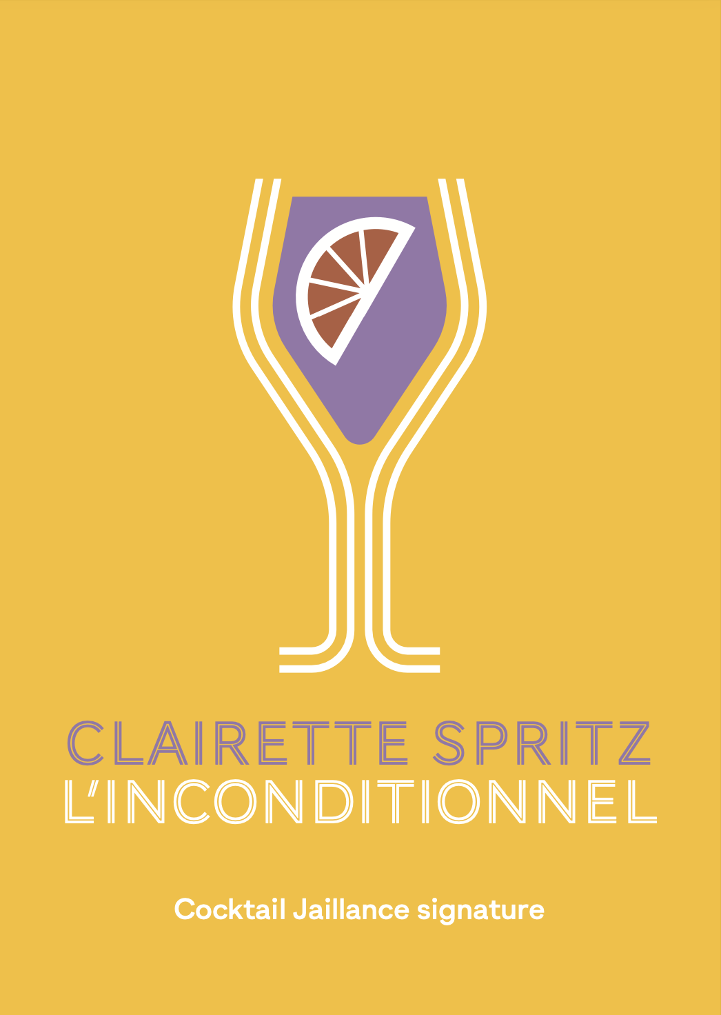 CLAIRETTE SPRITZ L'inconditionnel - Cocktail Jaillance Signature