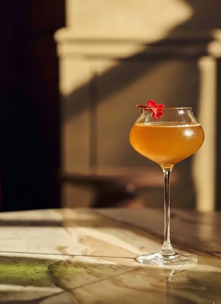 Jaillance Mimosa Royal cocktail